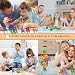 Imagen de Eymobad Juego de 42 piezas de sillas apilables juego de equilibrio de silla para toda la familia mini juegos de equilibrio multijugador de apilamiento juguetes para niños unisex
