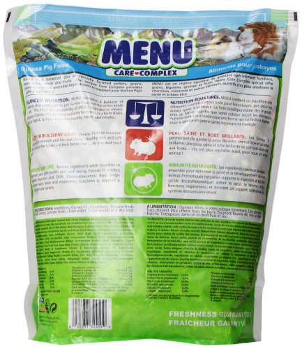 menu care complex guinea pig food