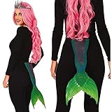 FIESTAS GUIRCA 17431 Meerjungfrauenschwanz, Schaumstoff, 50 cm, grün, T.Única