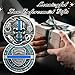 ASmileIndeep Police Challenge Coin, Thin Blue Line Skull Police Officers Prayer Coin Law Enforcement Challenge Coins Collectible Appreciation Gifts (10 PCS)