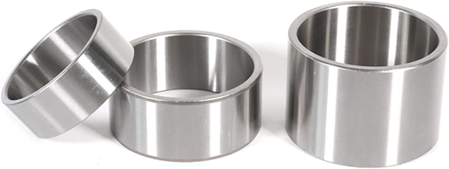 Cuscinetti a manicotto 2 pezzi Boccola in acciaio Diametro interno 20 mm esterno 23-35 Altezza 5-50