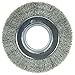 Weiler 06440 6" Medium Face Crimped Wire Wheel, .0104" Stainless Steel Fill, 2" Arbor Hole, Made in The USA