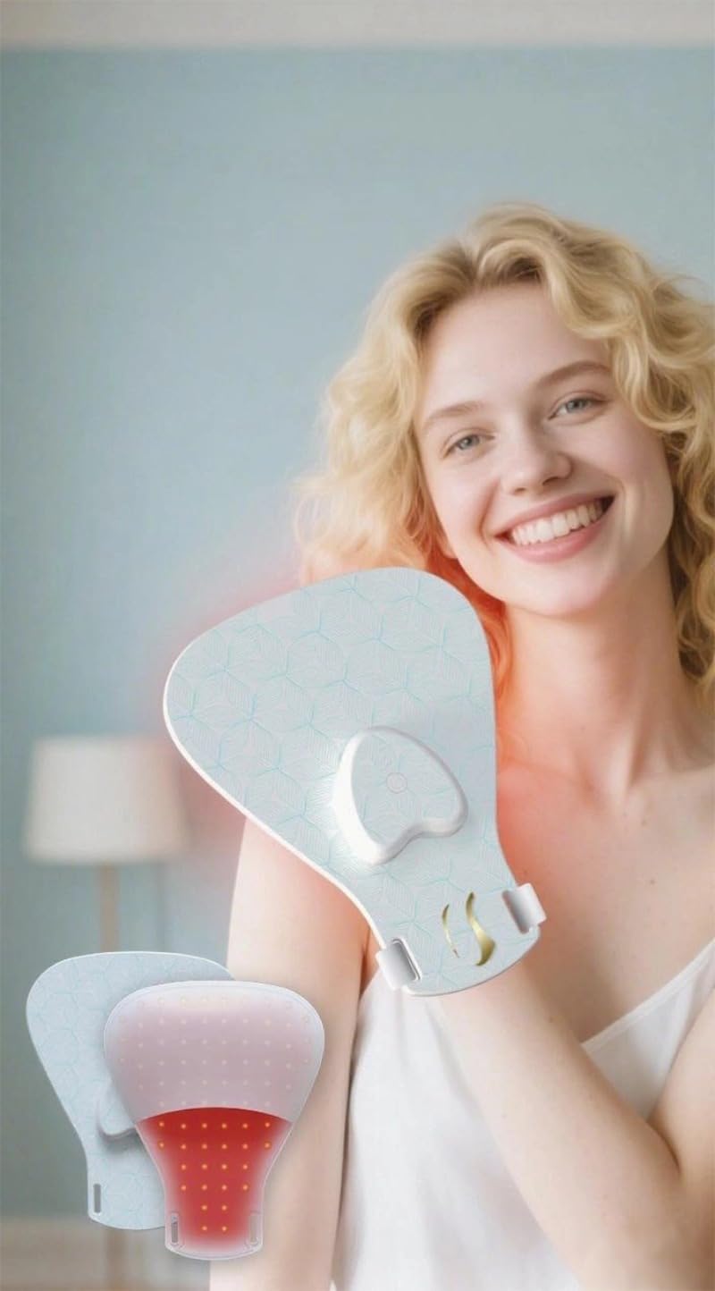 Lumiseer 3-in-1 Photon Hand Rejuvenation Device, Tri-Color LED Light Therapy for Hands (Red/Blue/Yellow) - at-Home Anti-Aging Care to Reduce Wrinkles, Brighten Skin, Tighten & Smooth in 10 Mins/Day​