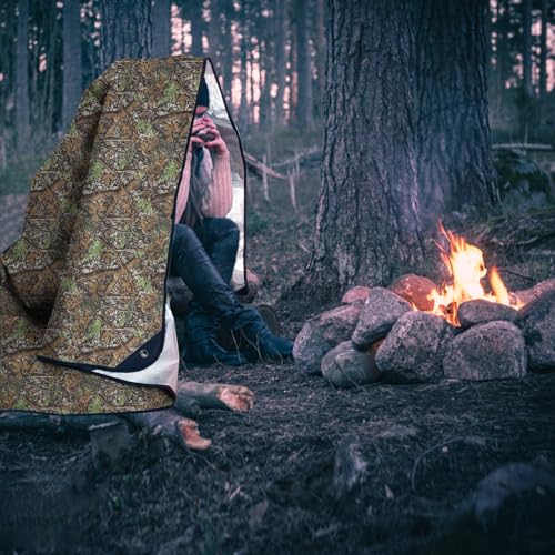 Image of Heavy Duty Survival Blanket -Multifunctional Insulated Thermal Blanket-60 x 83 inch Reflective Emergency Blanket