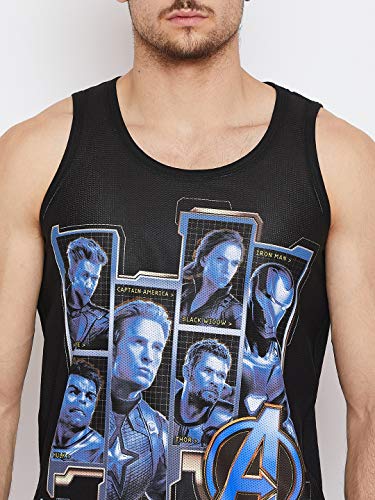Image of Marvel Avengers by Wear Your Mind Men's Printed Regular Fit Vest