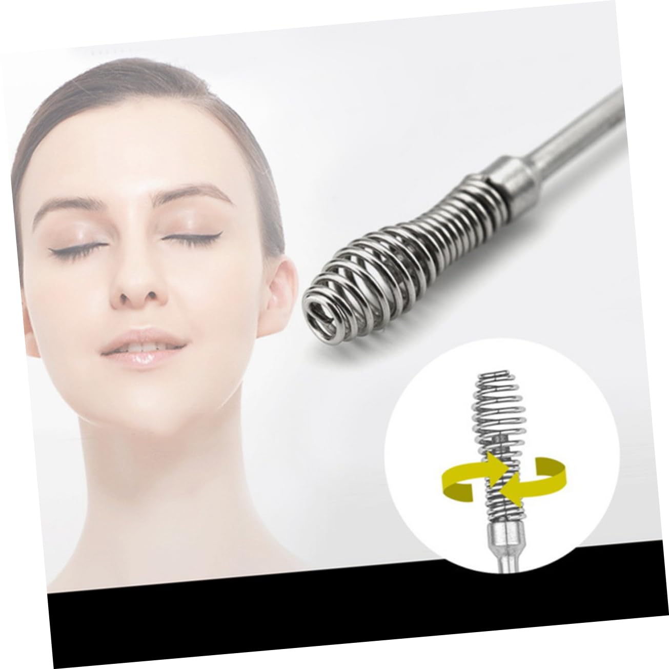 PACKOVE Ear Wax Removal Tool Set 7pcs Stainless Steel Ear Cleaning Kit Easy to Use for Home Use