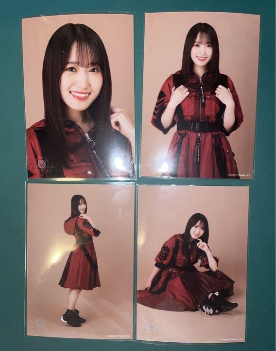 Amazon.co.jp: 菅井友香 卒業記念 欅坂46衣装 4種コンプ ロッキン 