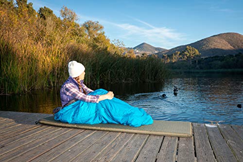 BETTER HABITAT NatureReady Sleeping Pad. [Single 75x24x2]. Lightweight Portable Self-Inflating Camping Mat, Roll Out, with Waterproof Cover, & Travel Bag