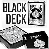 Black Playing Cards Bicycle Deck by Magic Makers