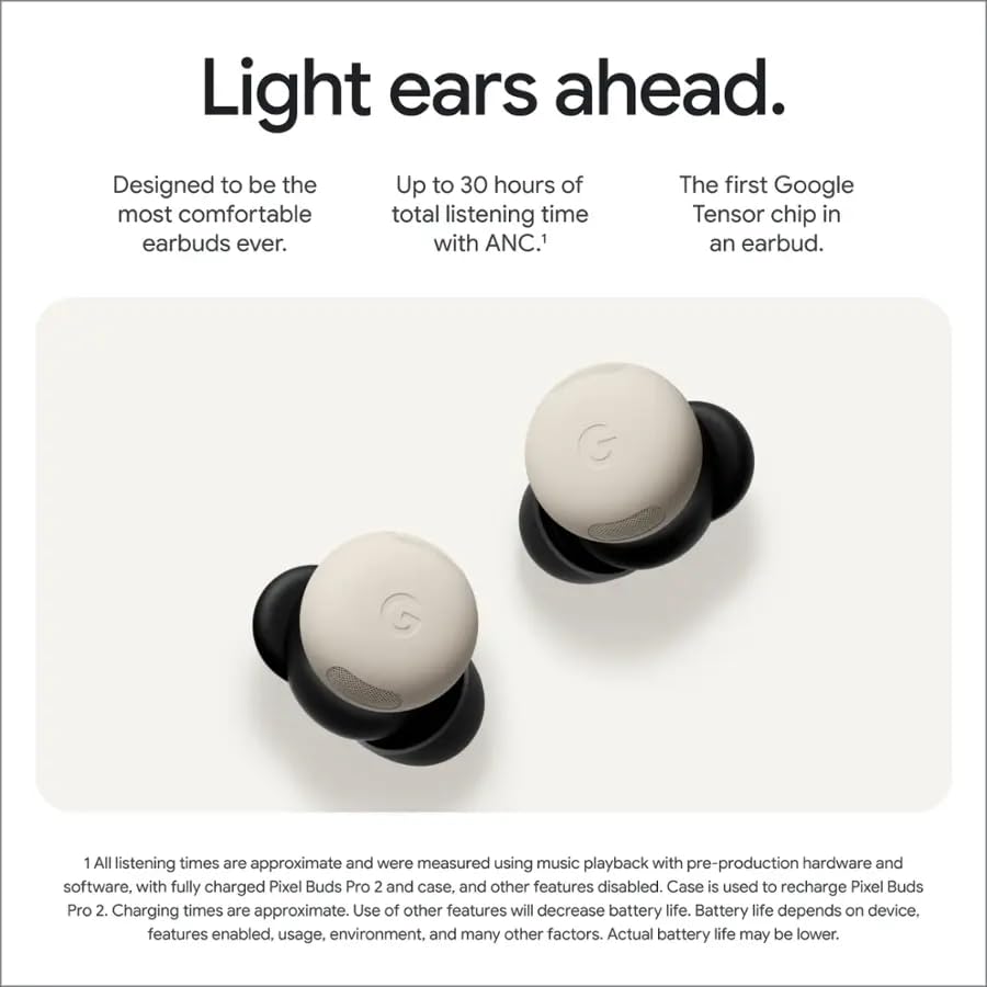 Image of Google Pixel Buds Pro 2 - Wireless Earbuds with Active Noise Cancellation - Bluetooth Headphones - Hazel