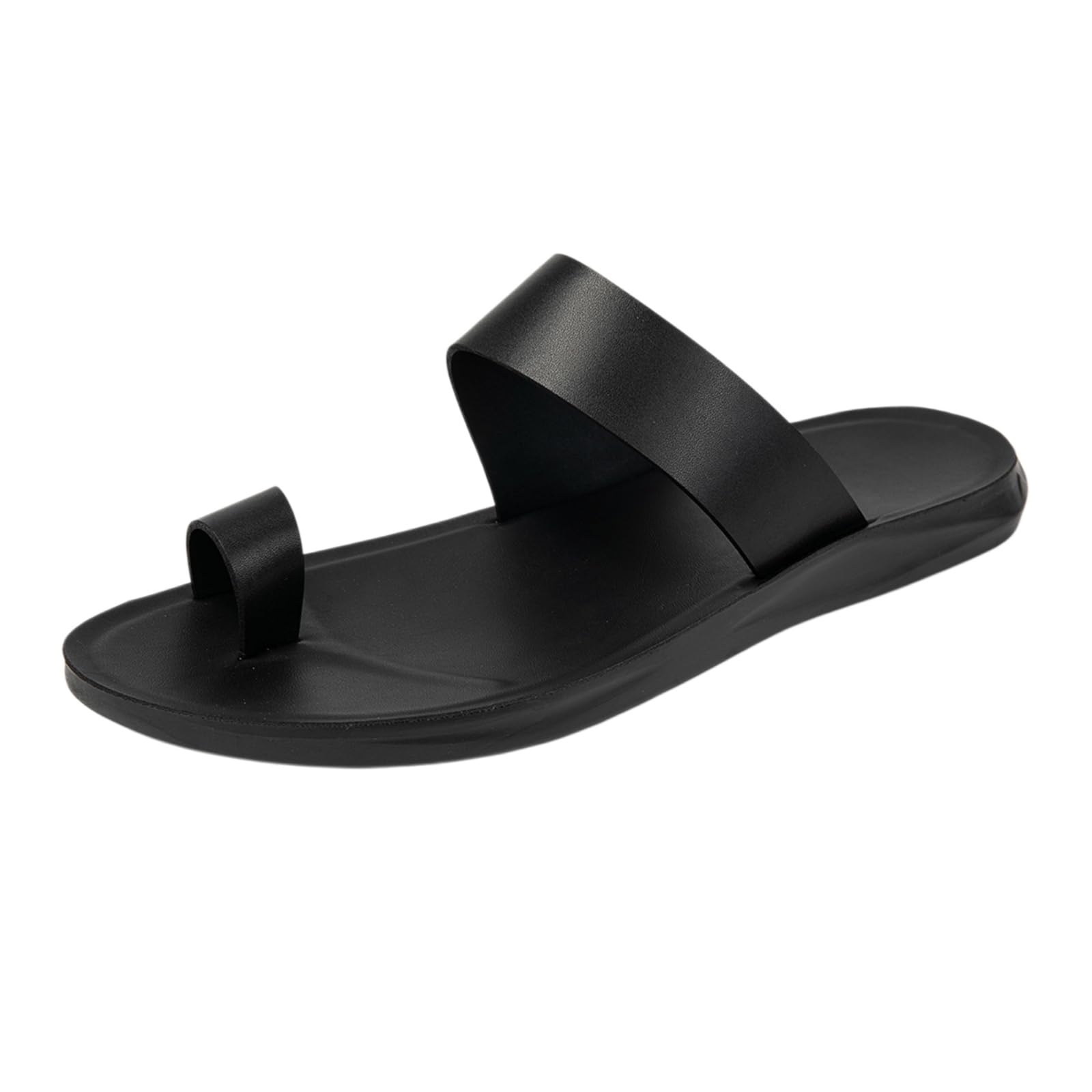 Zapatillas de casa Verano Los Hombres, Sandalias Playa Casuales, Deslizamiento Cómodo En Diapositivas Para Paseos Ocio, Viajes Y Uso Al Aire Libre