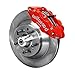 FNSL6R Front Hub & 1PC Rtr Kit,12.88"-Red