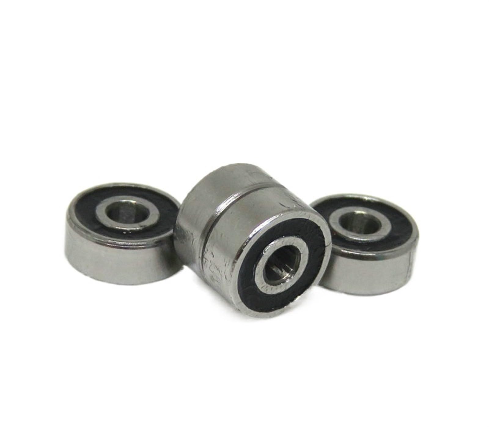 VSPPJYFG Bimetal Seal Shield Micro deep Groove Bearing 10pcs 623-2RS 3x10x4mm ABEC-3 Deep Groove Ball Bearing Miniature Bearing