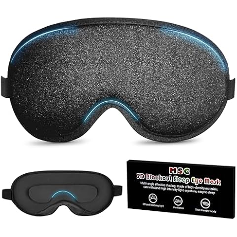 MSC 100% Blackout Sleep Mask for Comfort Cover