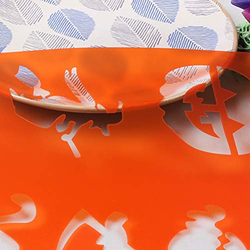 SUPVOX 2 peças de estênceis de pintura de Halloween A4 modelos de estênceis de desenho de bruxa abób