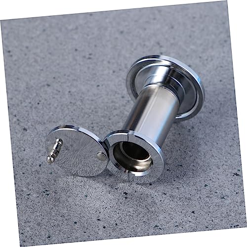 jojofuny 2 piezas mirilla de seguridad para puerta con acabado mate fácil de instalar para hogar, oficina y hotel miniatura 5