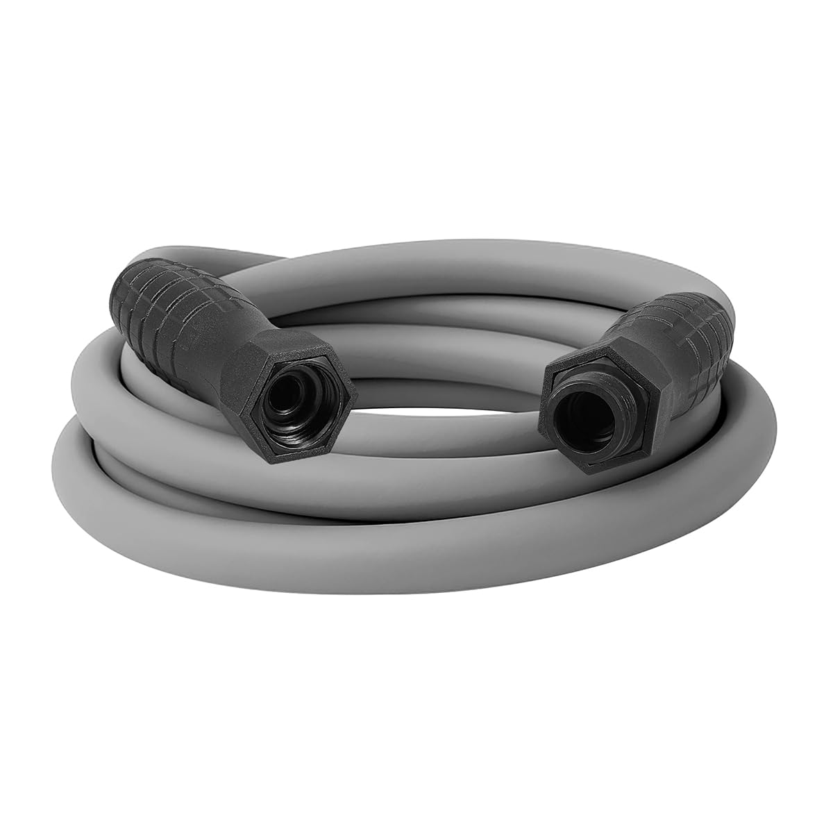 Flexzilla Colors SwivelGrip Garden Hose 5/8 in. x 10 ft., Lightweight All-Weather Water Hose, Durable and Flexible, Leak-Free Connections, Slate Grey