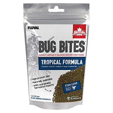 Fluval Bug Bites Tropical Fish Food 125g Cover