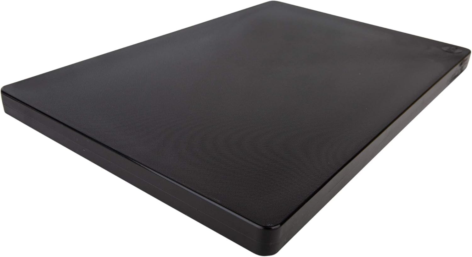com Restaurant Thick Black Plastic Cutting Board, 18x12, 1 Inch Thick