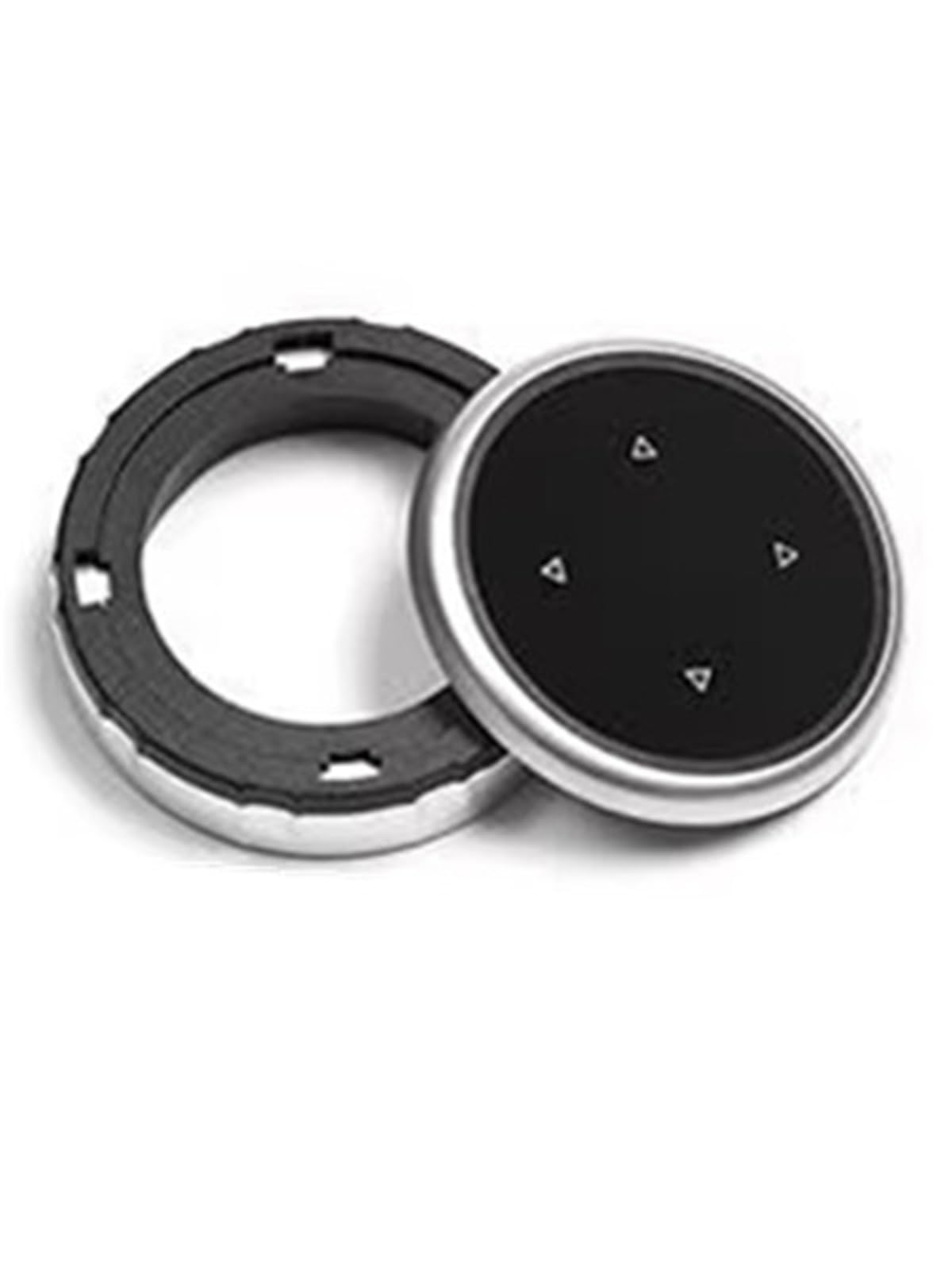 Decorative Stickers Compatible with BMW F10 F20 F30 IDrive Car Multimedia Large Knob Cover Button(Arrow)