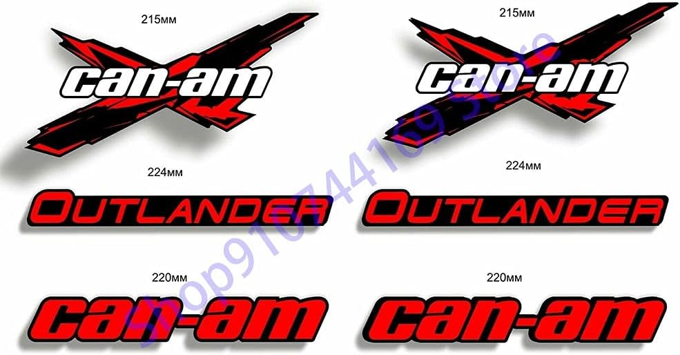 For BRP CAN-AM Decal Sticker Kit pvc stickers