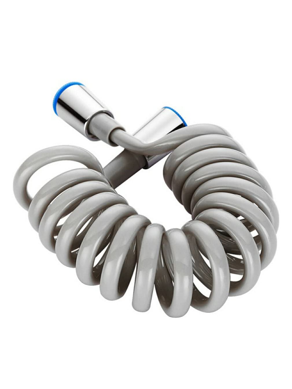 Lkfjnhepf Gray Shower Hose Spring Shower Hose Line Plumbing Bathroom Accessories Water Nozzles(,1.5M)