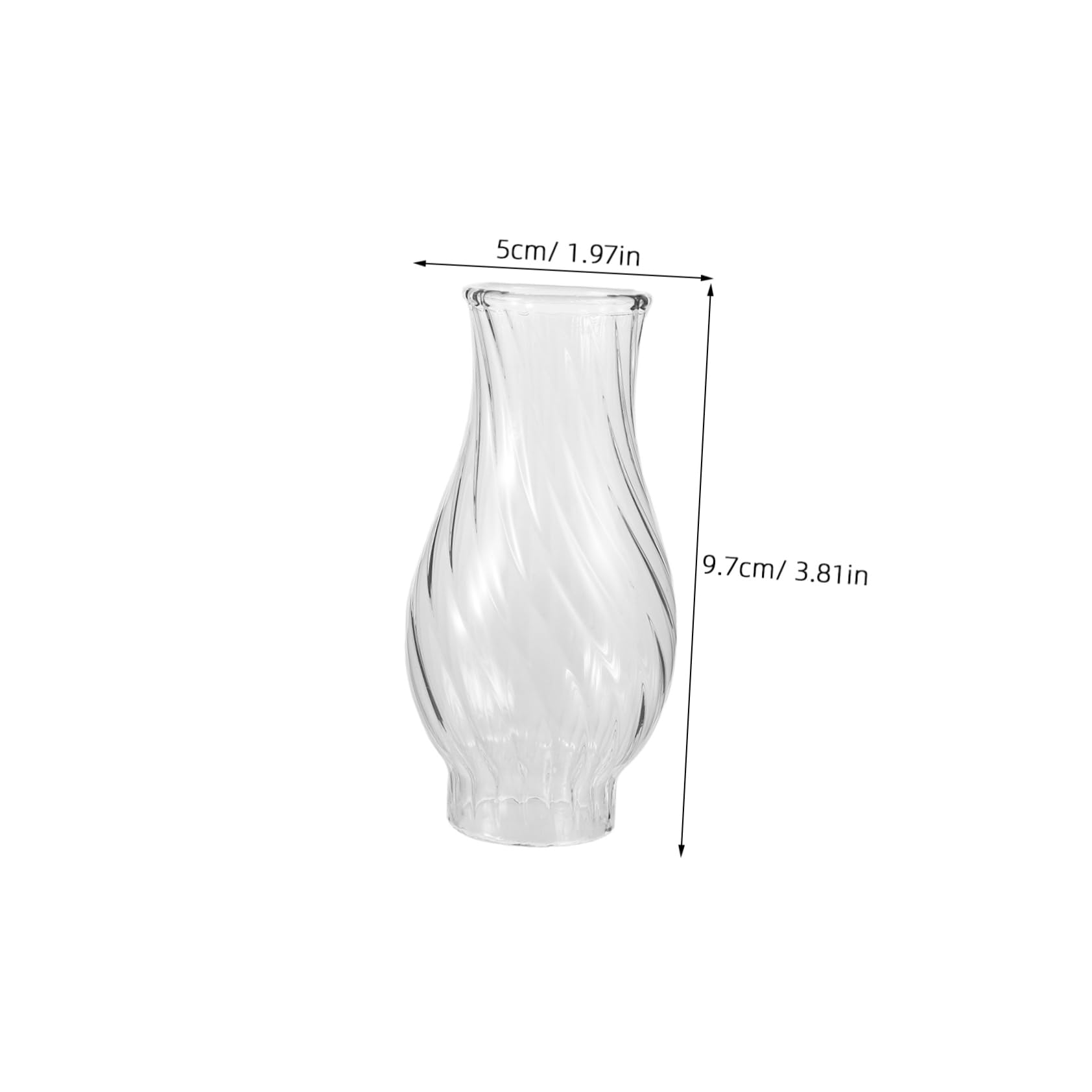 Happyyami Outdoor Camping Lantern Glass Shade Portable Gas Lamp Replacement for Retro Tent Lighting for Outdoor Use and Versatile Lighting Needs