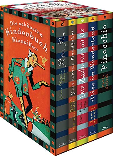 Die schönsten Kinderbuchklassiker: Peter Pan - Peterchens Mondfahrt - Der Zauberer von Oz - Alice i Die schönsten Kinderbuchklassiker: Peter Pan - Peterchens Mondfahrt - Der Zauberer von Oz - Alice i