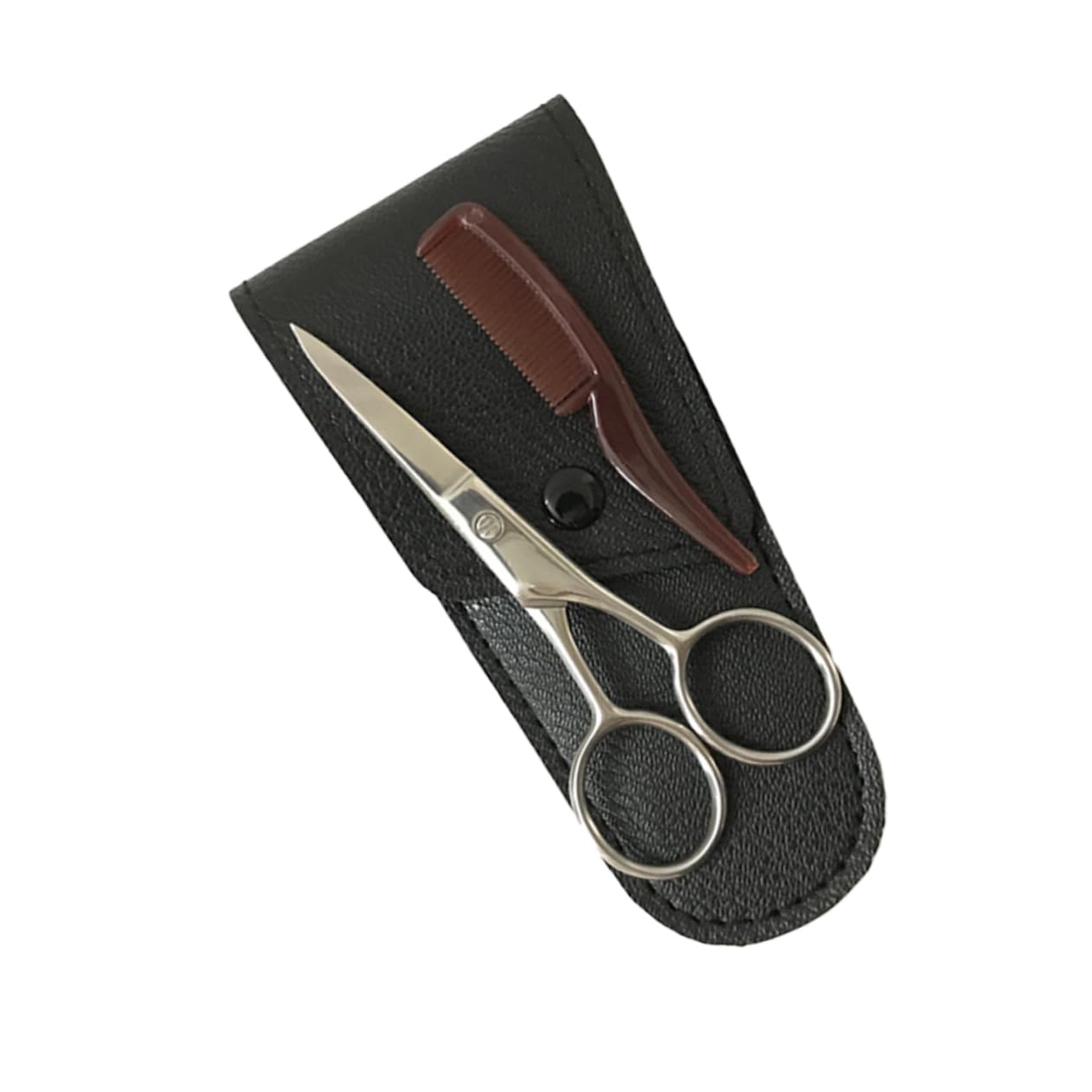 Didiseaon 3 Sets Beard Cutter Hair Cutting Scissor Professional Shears Hair Cutting Grooming Scissor Kit Beard Shears Stainless Steel 2 Piece Set