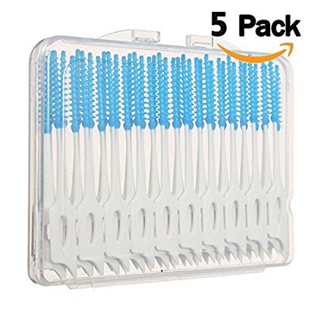200PCS Floss Soft Massage Toothpick Interdental Brush, Elastic Massage Gum Floss, Oral Hygiene Care Tools