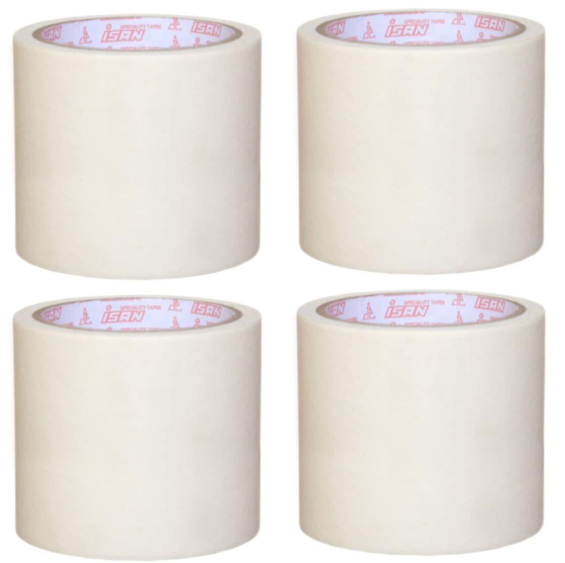 ISAN® General Purpose Paper Masking Tape 96mm (4" Approx) Width X 20m Length (8 Pcs.) (B0C47DYZXQ) Amazon Price History, Amazon Price Tracker