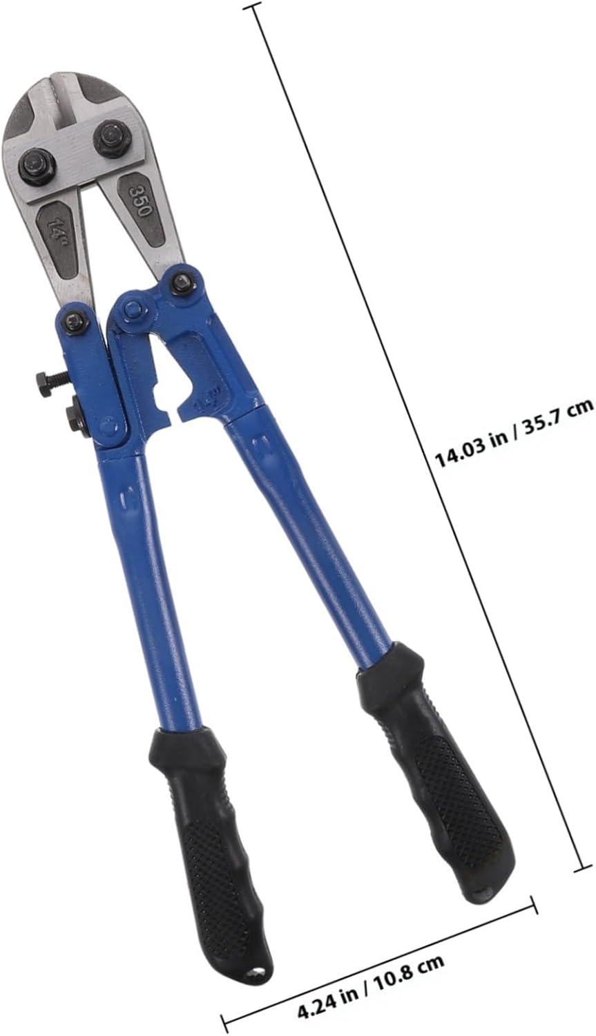 Heavy Duty Bolt Cutter Ergonomic Manual Wire and Rod Cutter Portable for Rebar and Tough Materials with Comfortable Grip