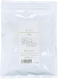 日本产原料,国内生产的甘氨酸300克粉末 [附带适合3克量勺]