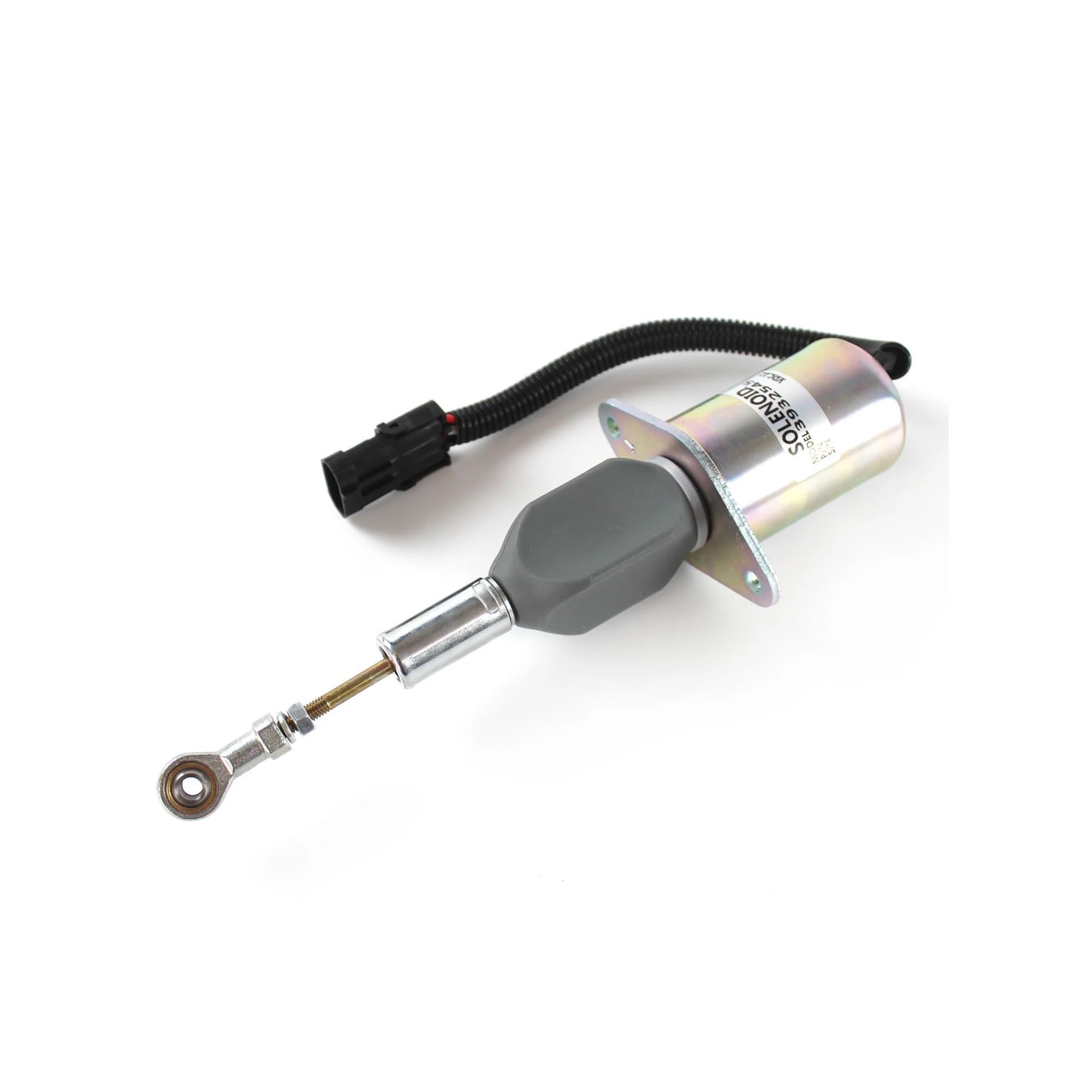 Solenoide de corte de combustible Solenoide de parada de combustible 3932545 SA-4639-12 para excavadora Cummins 6CT y 6CTA.