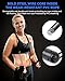 iMoebel Springseil mit Zähler, Verstellbar Speed Rope Seilspringen Stahlseil Anti-Rutsch Griffe Kalorienzähler Timer für Fitness Boxen Abnehmen Crossfit, Schwarz-weiß