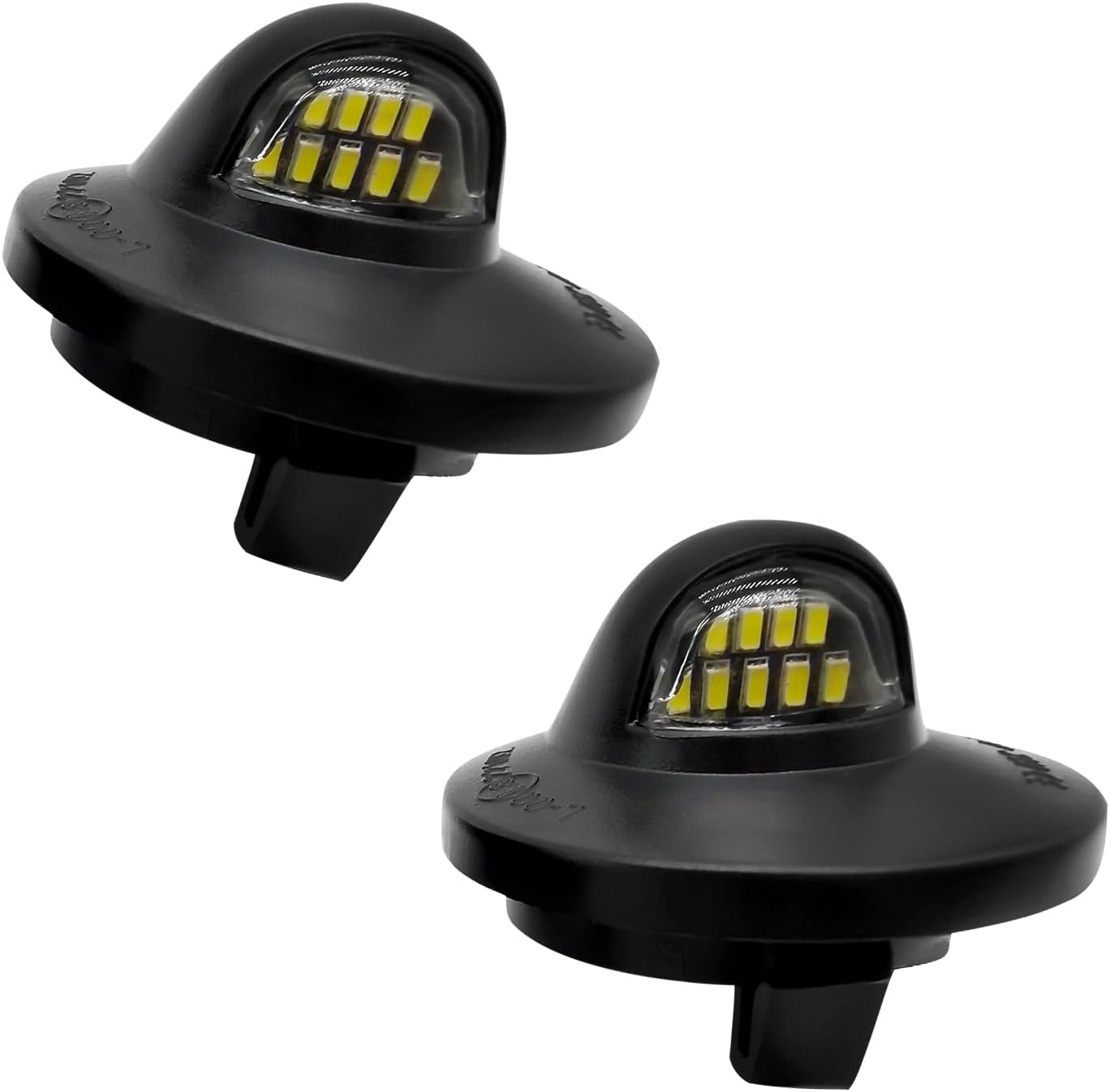AlyoNed Red OLED Neon Tube LED License Plate Light Tag Lamp Assembly Compatible with Ford F-150 F-250 F-350 F-450 F-550 Super Duty Explorer Expedition Ranger Excursion Bronco Truck Pickup