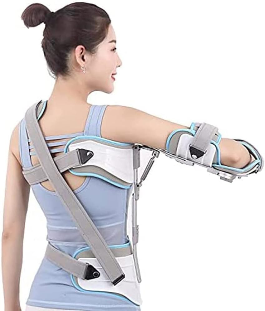 Adjustable Humeral Fracture Fixation Bracket Shoulder Fixed Support, Adult Shoulder Abduction Orthosis for Fracture and Dislocation Injury Support