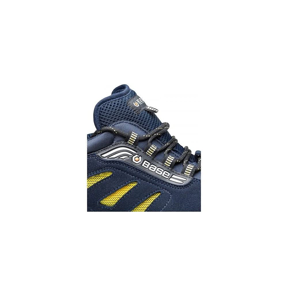 Base Protection CA-B0647-CWE.44 Scarpe di Sicurezza Frisbee, Blu/Giallo