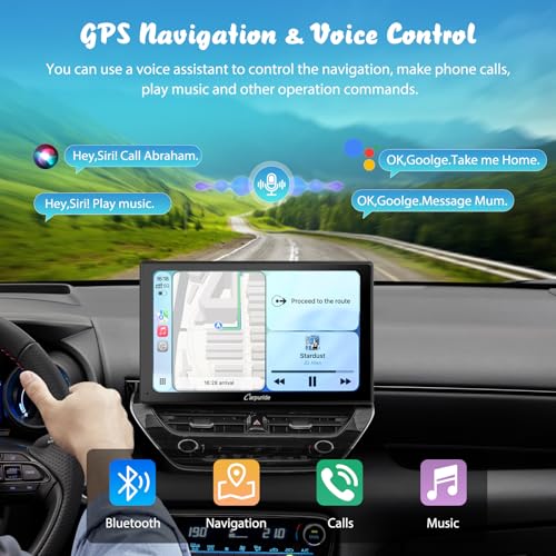 Image of Carpuride W901 Pro 9 inch Wireless CarPlay Android Auto Bluetooth Transmitter