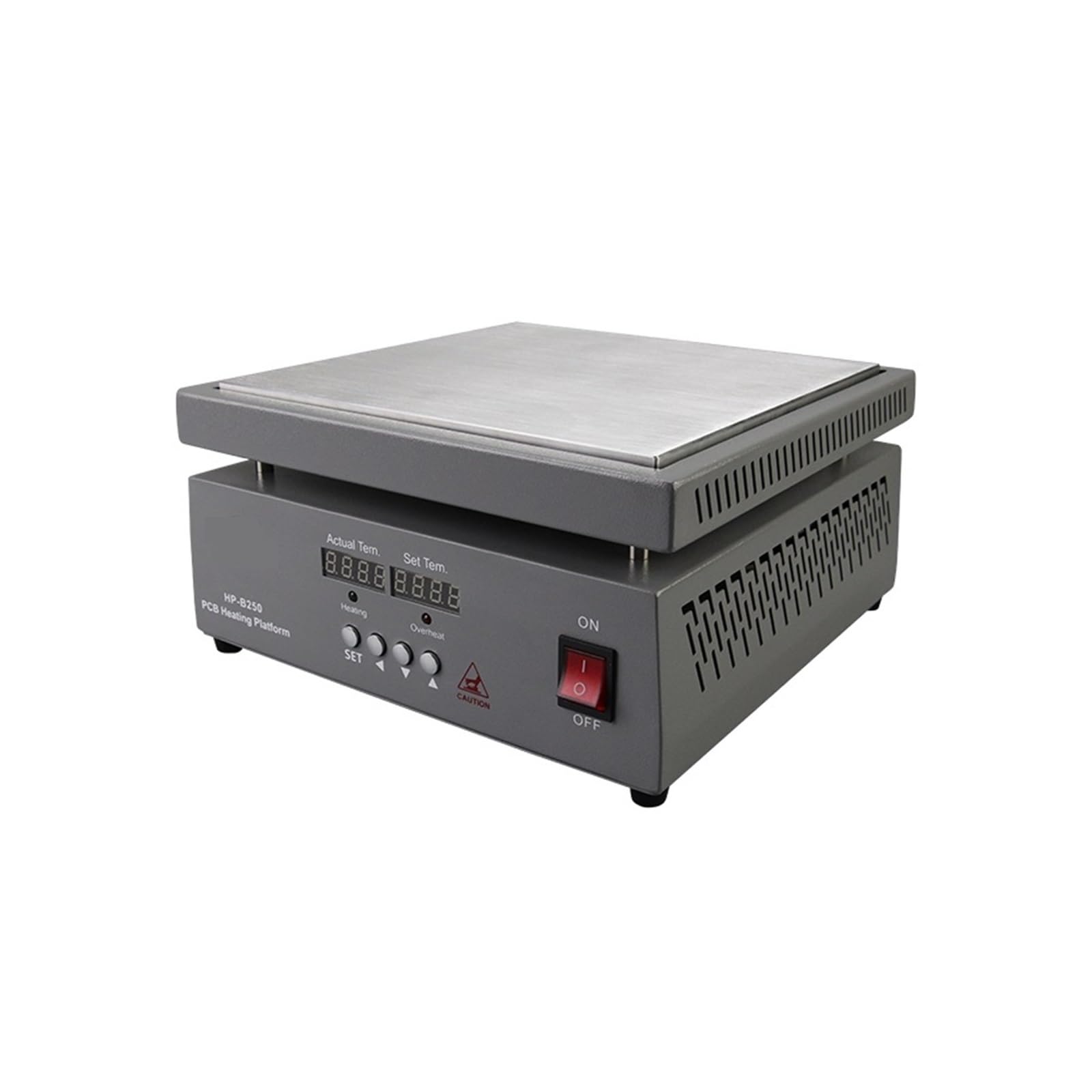 Lötheizplatte, Heizgeräte HP-B100 Neue Heizplattform 300 W PCB-Handy-Wartungsexperiment 100 x 100 mm Vorheizstation