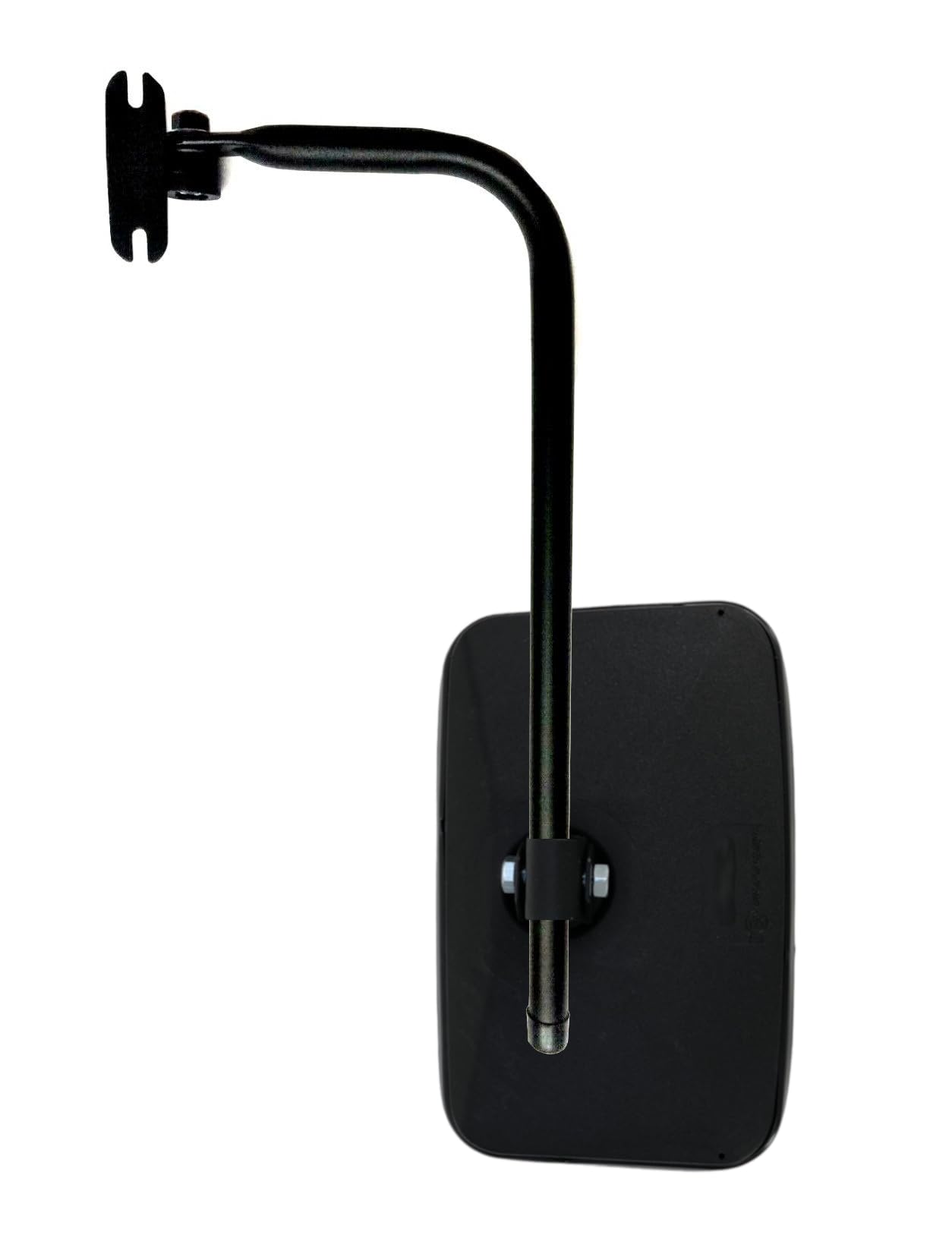 Specchietto retrovisore esterno 250 x 165 mm R1800 Ø10, Ø15 e Ø18 mm E20 e supporto specchio per camion trattore escavatore