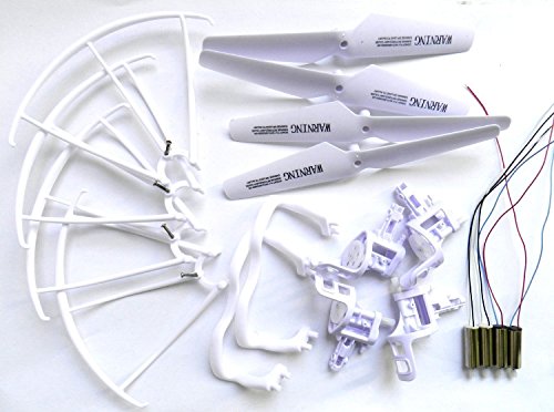 kingtoys Haibei Syma X5 X5c X5c-1 Quadcopter Set Completo Parte 4 * Motores Propulsores de Skid Landing Protectores de Motor Base