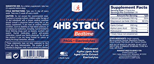 Premium Pagg Stack By Kirkland Science Labs - Pagg + Electrolytes - For Slow Carb Diet - Accelerate Your Weight Loss And Reach Your Goals Faster - No Risk Guarantee #TOP4