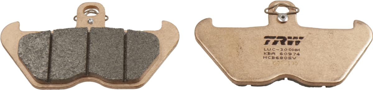 TRW Automotive AfterMarket MCB680SV Motorcycle Brake Pad