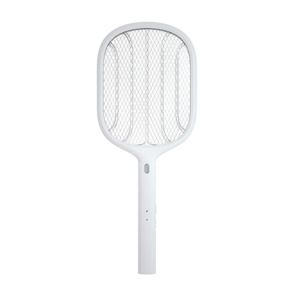 2 in 1 Mosquito Racket Yg D046 with 1200 MAH Battery,USB Charging and UV Light Stand to Attract and Trap Mosquito.Dual Purpose Utility -Swing & Stand