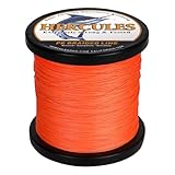 ヘラクレス(HERCULES) PEライン 釣り糸 8本編み 釣りライン 15色 コシが強い 遠投 pe X8 釣り ライン 高強度 高感度 釣糸 耐久性 汎用性 伸びない アジング エギング 8本撚り 投げ釣り 釣糸peライン オレンジ[3号 100M (13.6kg/30lb/Φ0.28mm)]