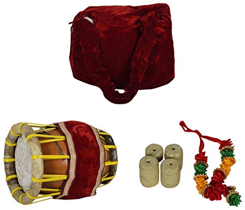 Saraswathi Jack Wood Thavil Pakhawaj Drum/South Indian Hand Percussion Dholak Folk & Carnatic Musical Instrument