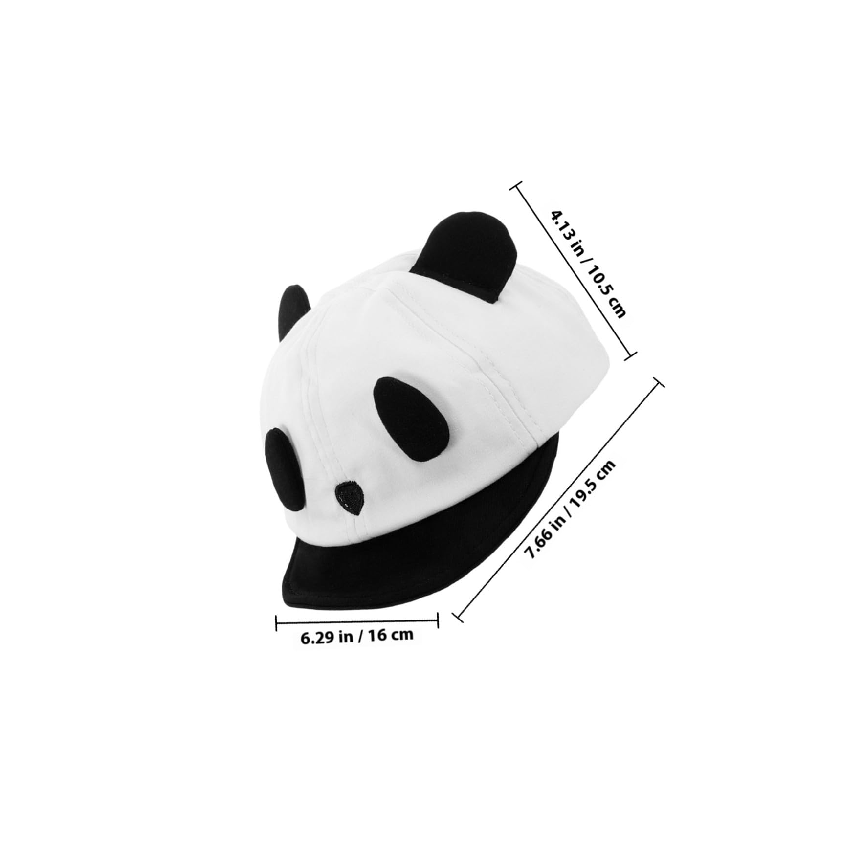 HHRFCS Chłopcy i dziewczęta Kapelusz piracki Panda Czapka z daszkiem Chłopięca czapka przeciwsłoneczna Oddychająca bawełna Modna czapka z czaszką Ochrona Uv