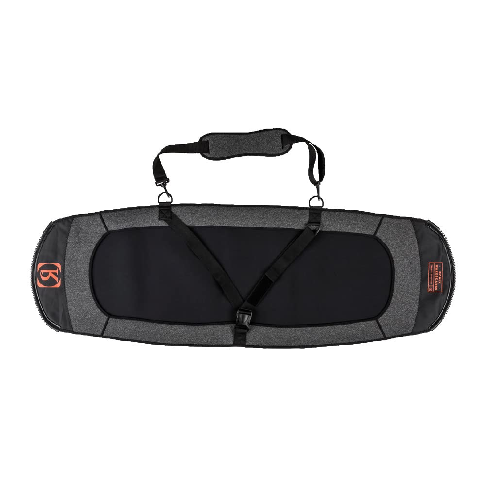 RONIX Bulwark Neo Wake Board Sleeve - Heather Charcoal - Think of it as a jimmy for your board - Shoulder strap