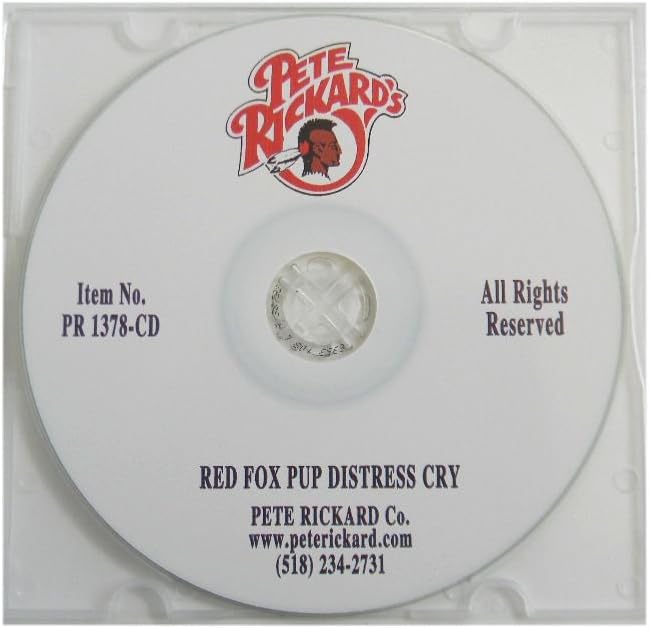 Pete Rickard's 1378CD Red Fox Pup Distress Cry CD